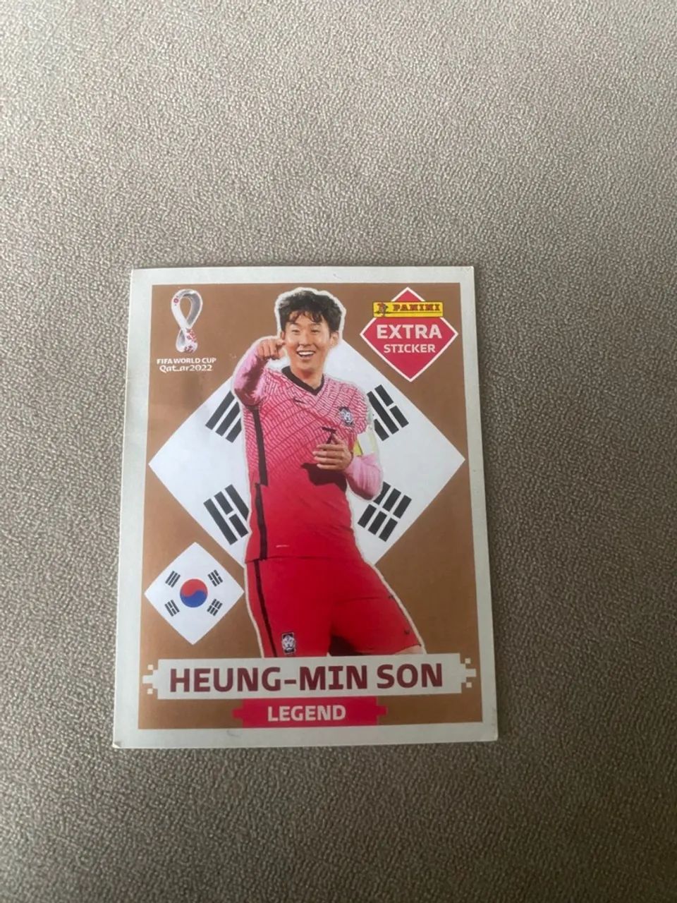 Figurinha Heung-Min Son - Panini Extra Sticker