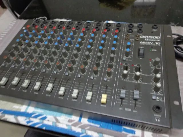 Mesa de Som Watson AMW-10 -  de 10 Canais Otimo Estado - Foto 4
