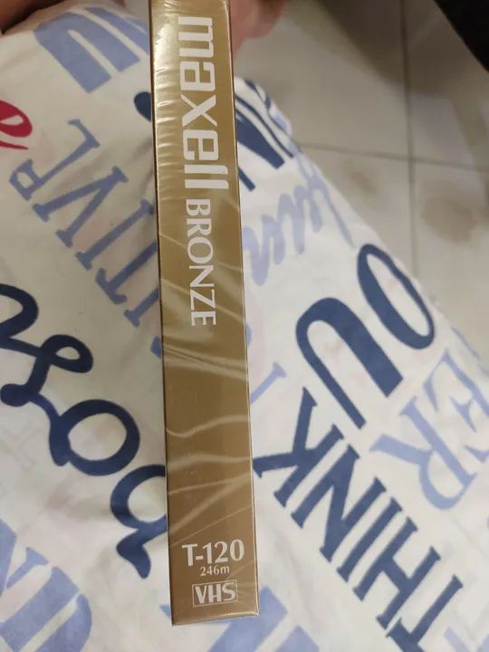 Fita VHS Maxell Bronze T-120 - Foto 3