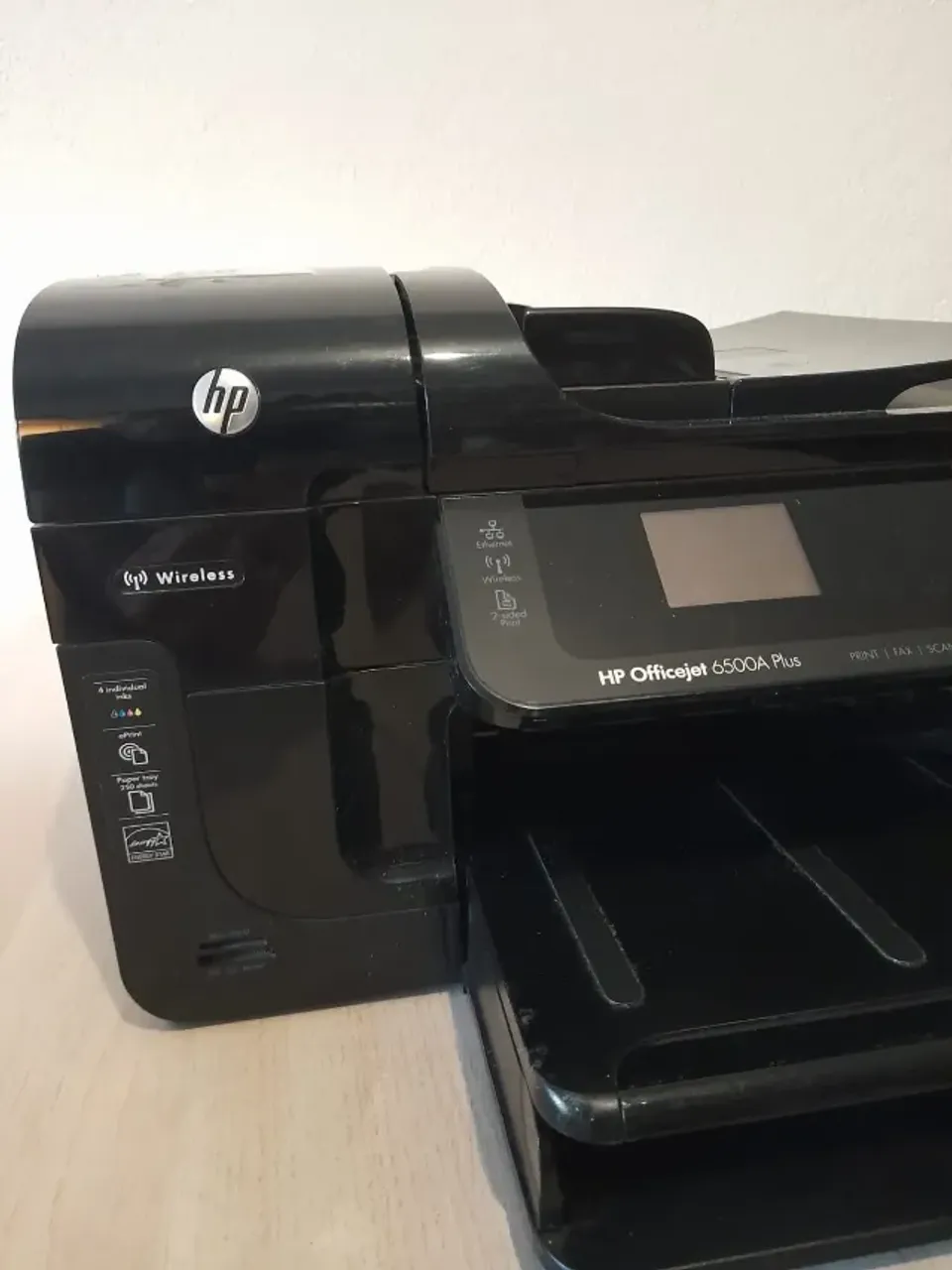 Impressora Multifuncional jato de tinta Hp officijet 6500a Plus