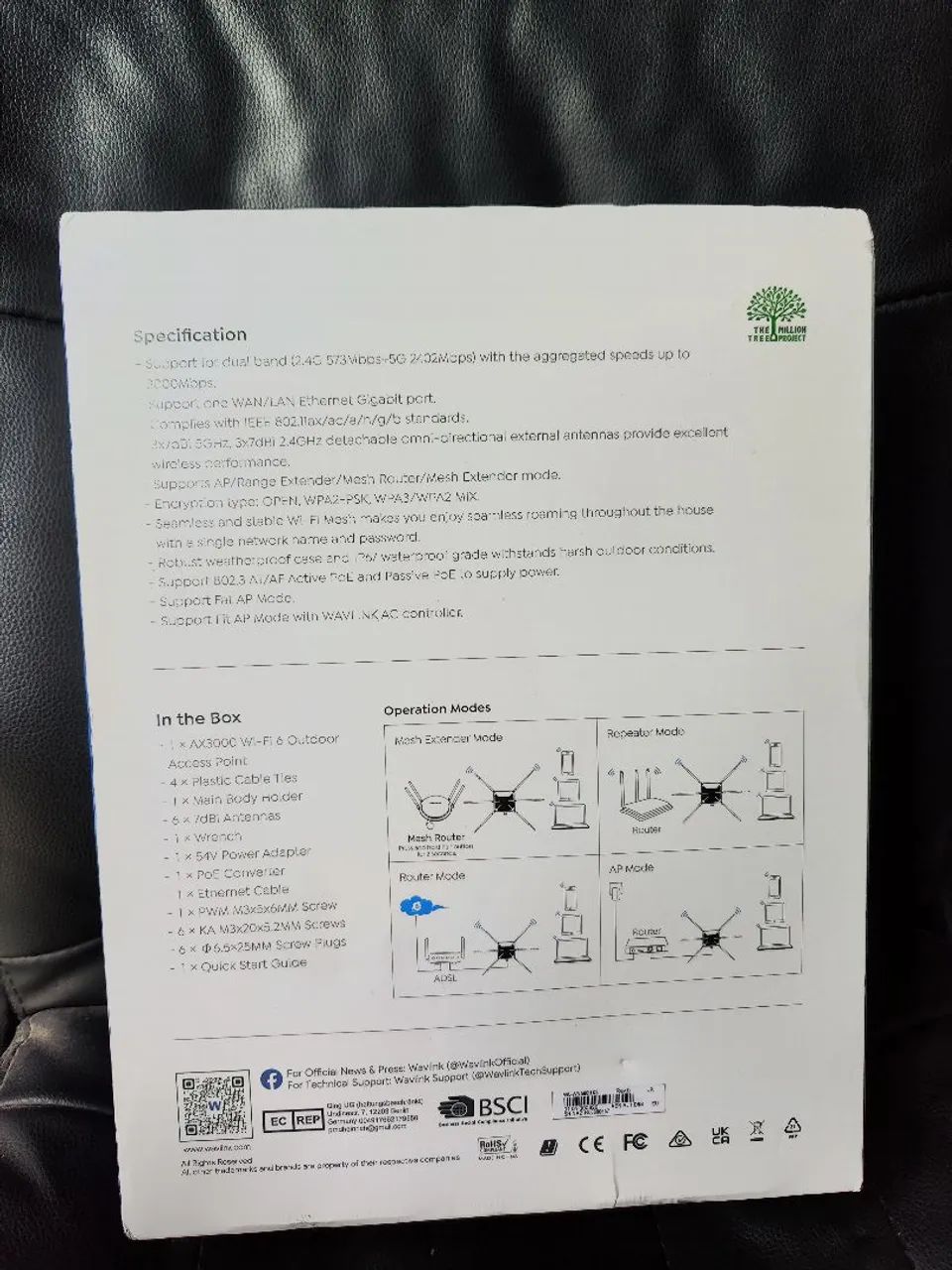 Roteador Wi-Fi 6 Outdoor WAVLINK AX3000 - Foto 4