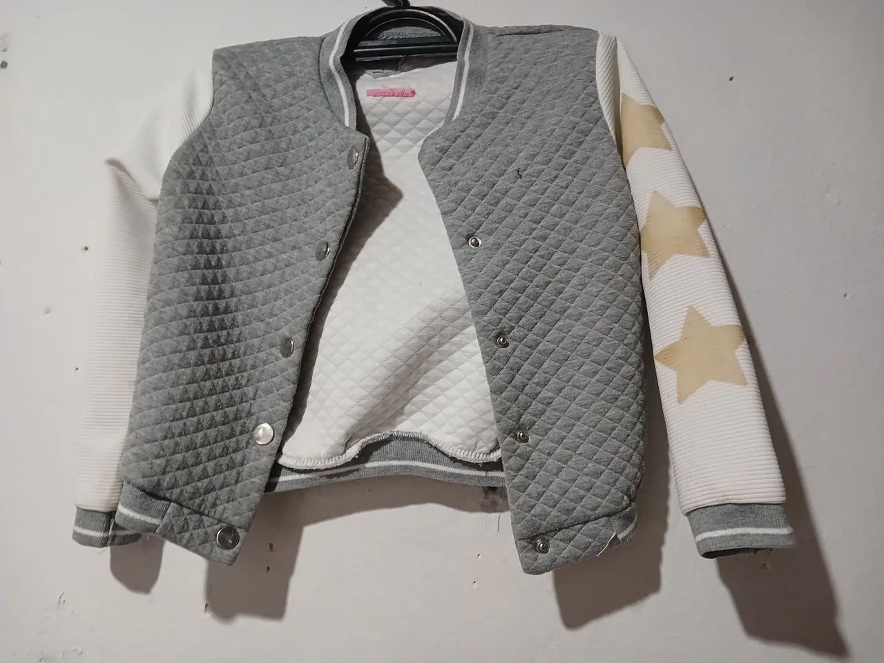 Blusa de frio bebê bomber 