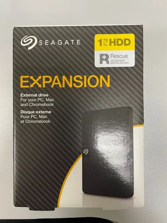 HD Seagate Externo 1TB Lacrado 