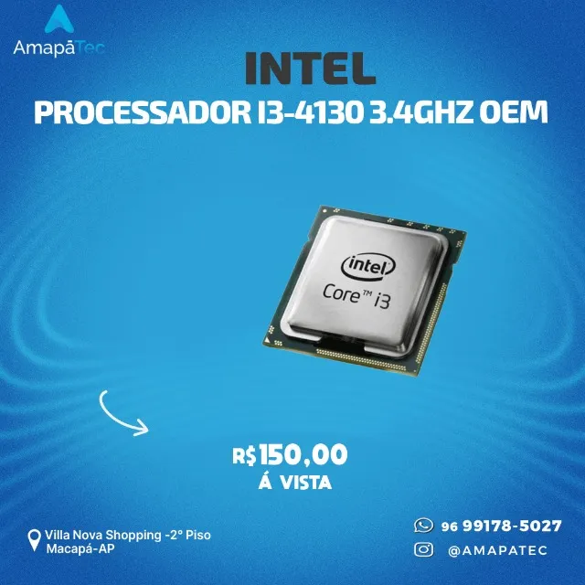 Processador Intel Core i3-4130