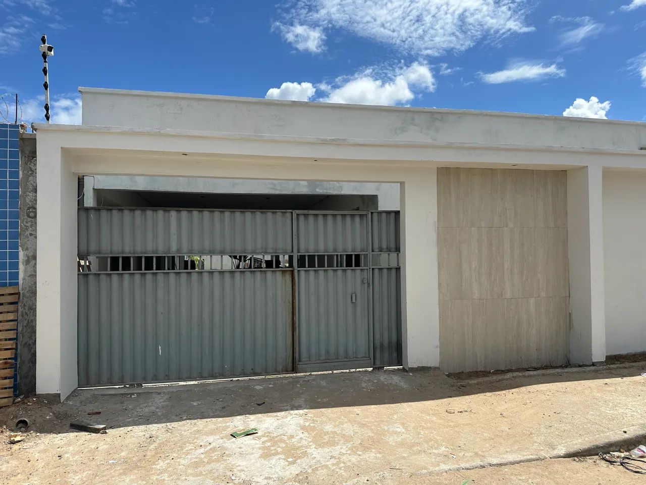 Portão em aço galvanizado 4,55x1,95 - Foto 3
