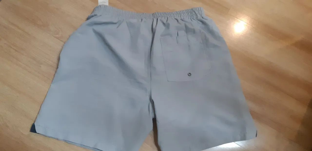 Bermuda Mizuno Cinza - Foto 3