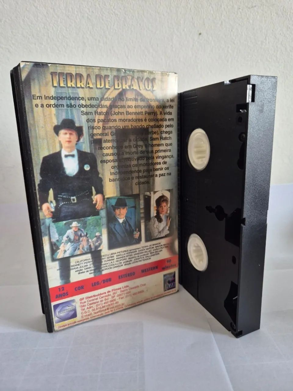 VHS Terra de Bravos Dublado Original - Foto 2