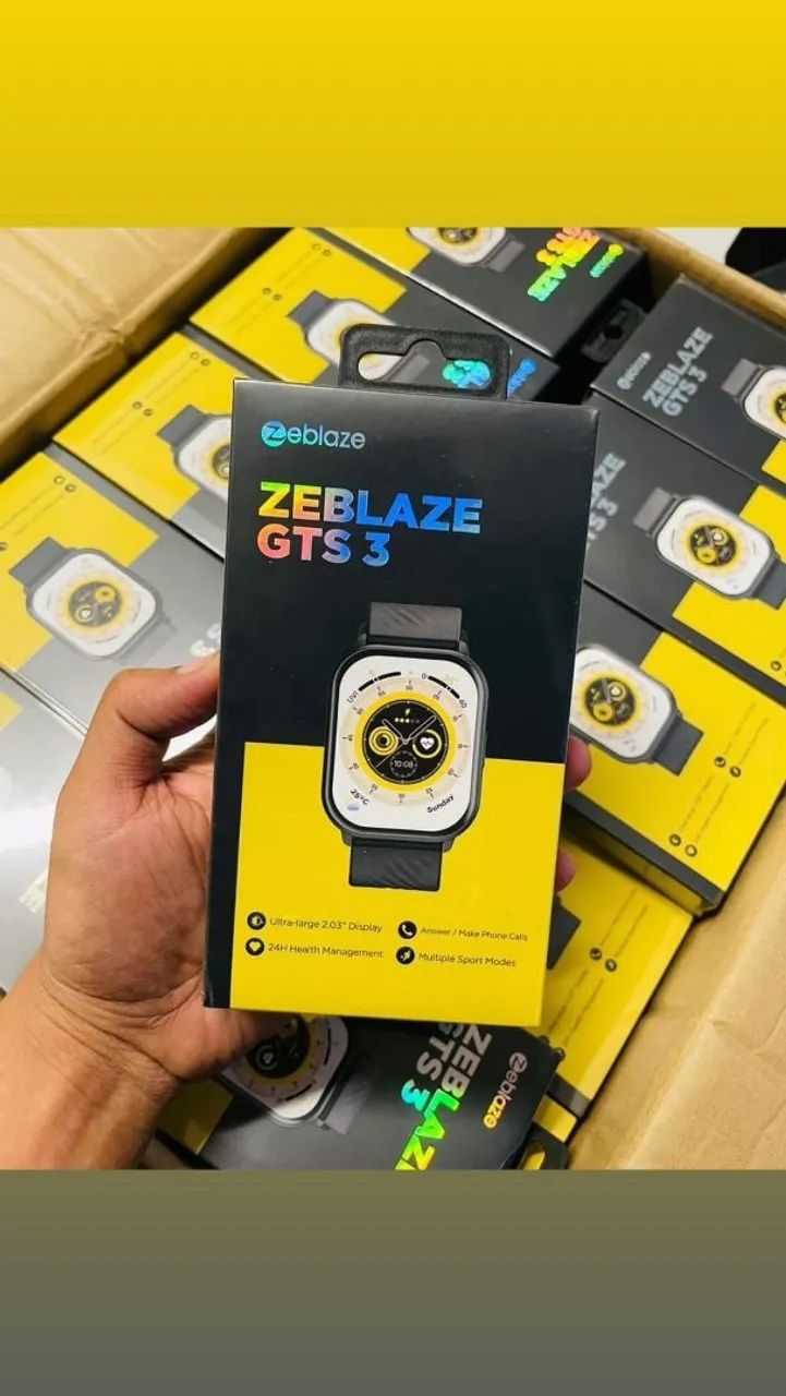Relógio SmartWatch ZEBLAZE GTS 3 - Foto 3