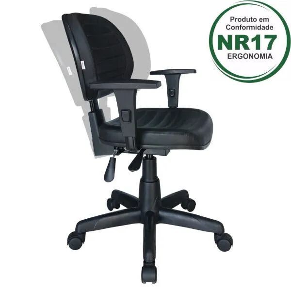 cadeira digitador  e diretor com sistema back system 