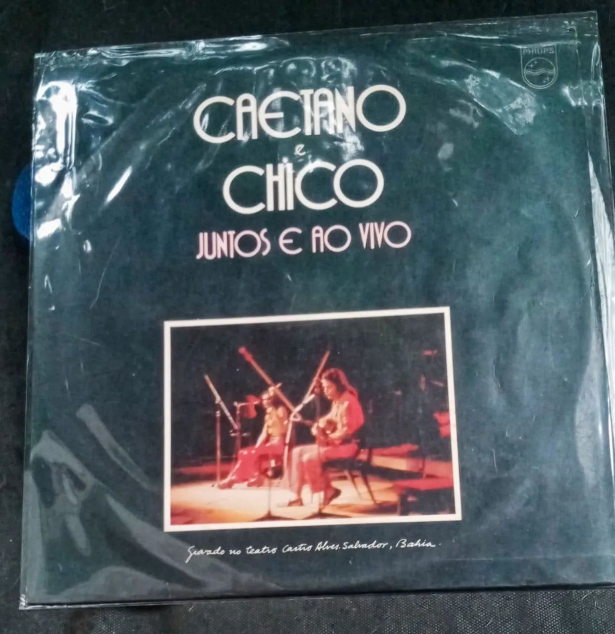 LP-VINIL CAETANO E CHICO JUNTOS AO VIVO