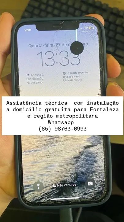 TELA DISPLAY IPHONE 12 DOMICÍLIO 