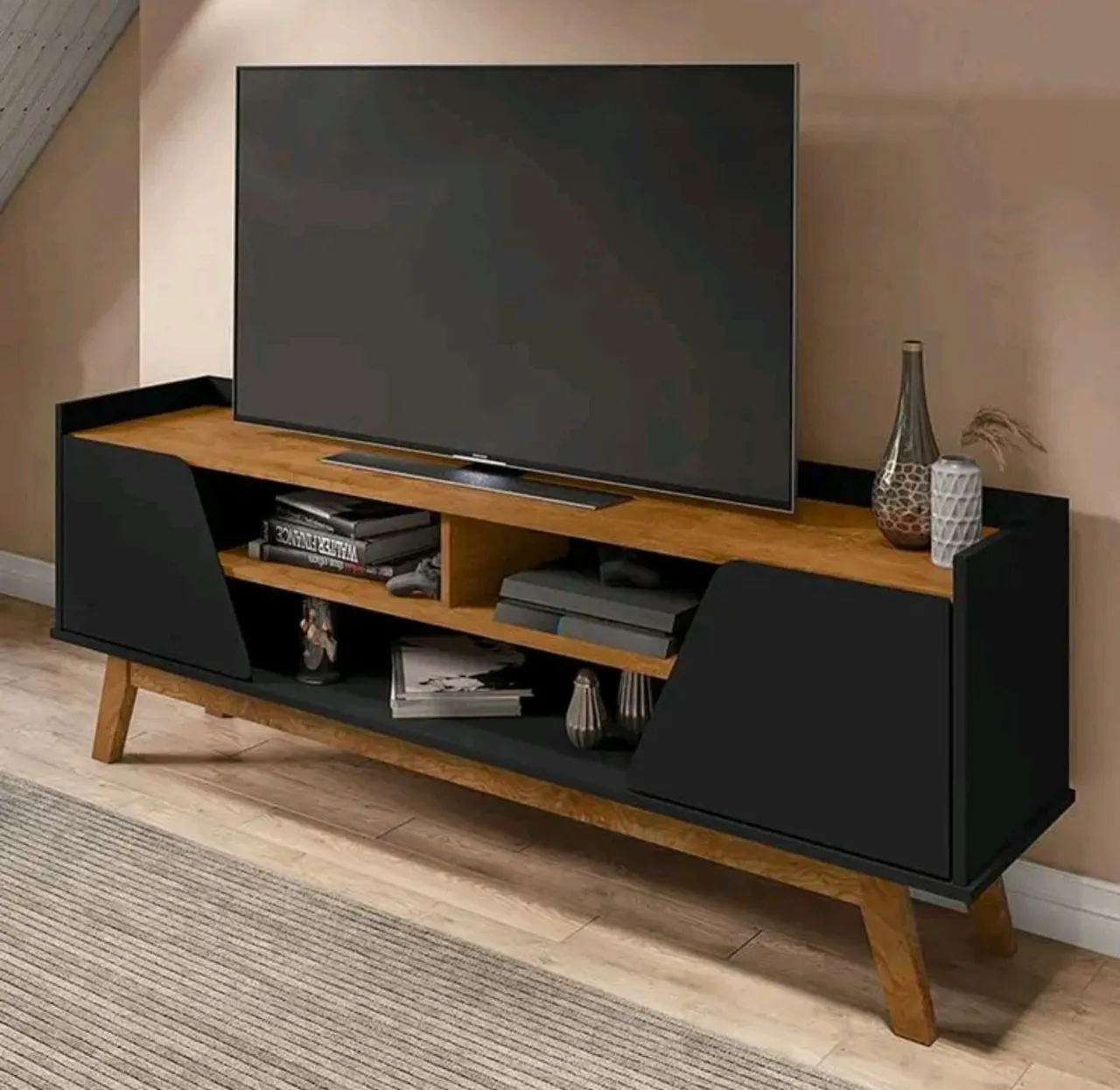 Promoção Belíssimo Rack Para Tv Até 65 Polegadas, Novo Na Caixa Lacrado Desmontado