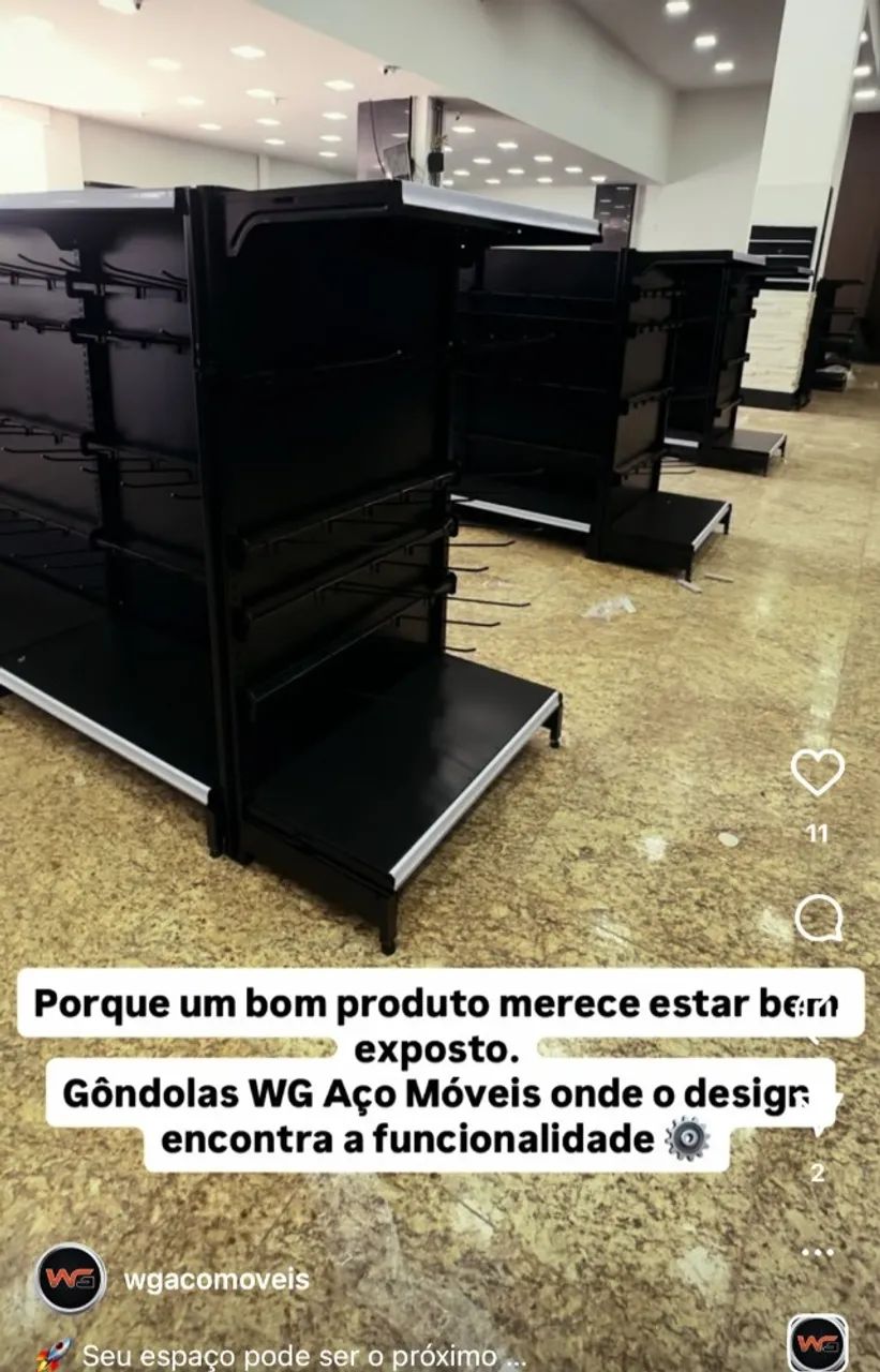 gondola para loja de utilidades do lar  - Foto 2