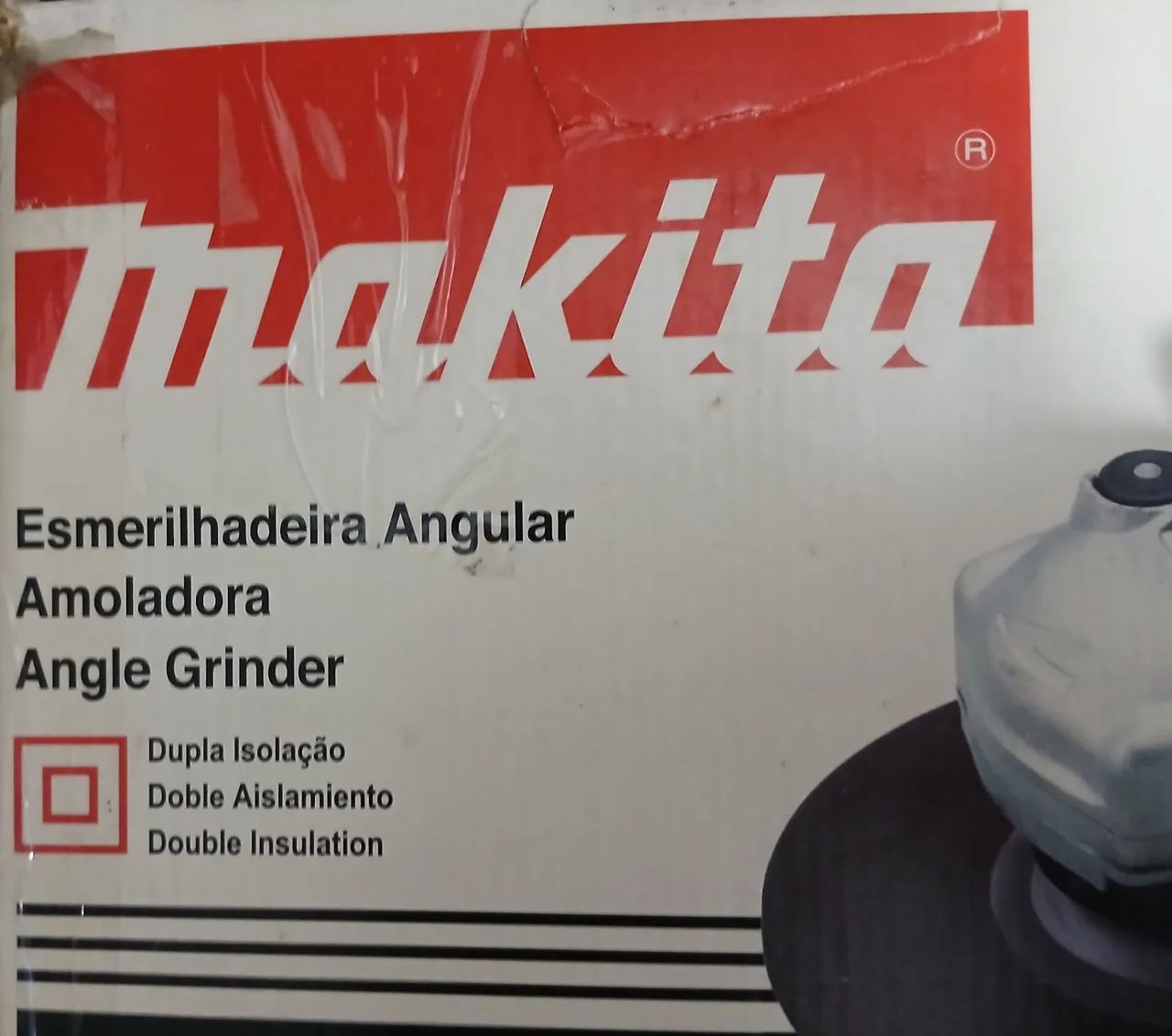 Esmilhadeira MAKITA angular <br>7 polegadas 180 mm<br>Amolador / Angle Grinder<br>GA * W - Foto 3