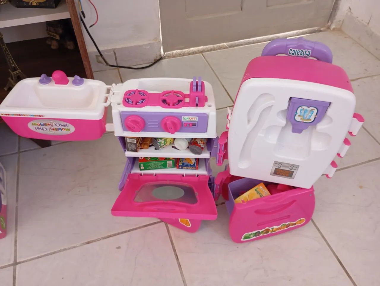 Geladeira de brinquedo 64595959643522121