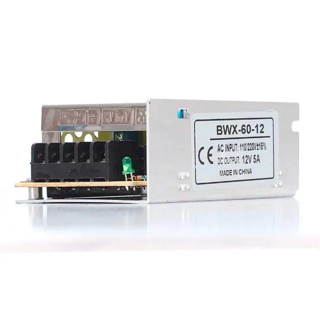 Fonte Chaveada 5A 12V Bivolt Aoweixun Drversion - Foto 4