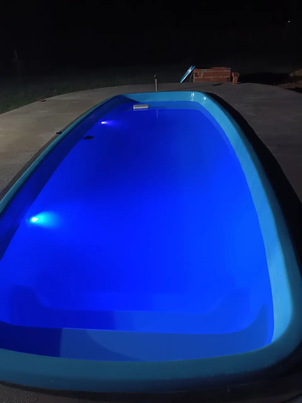 Sitio com piscina