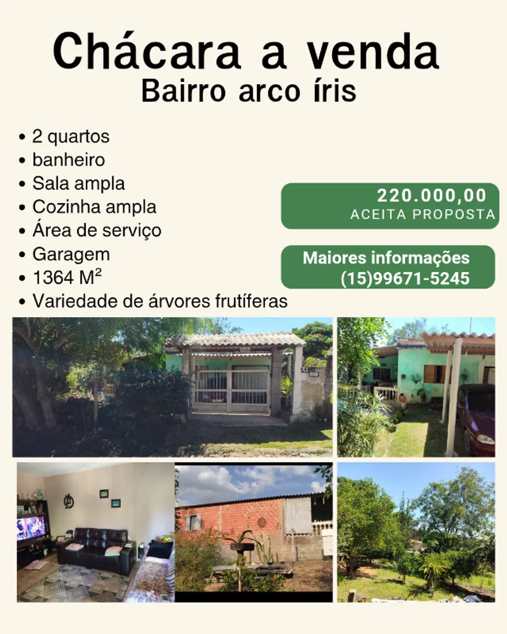 Chácara em Salto de Pirapora-SP