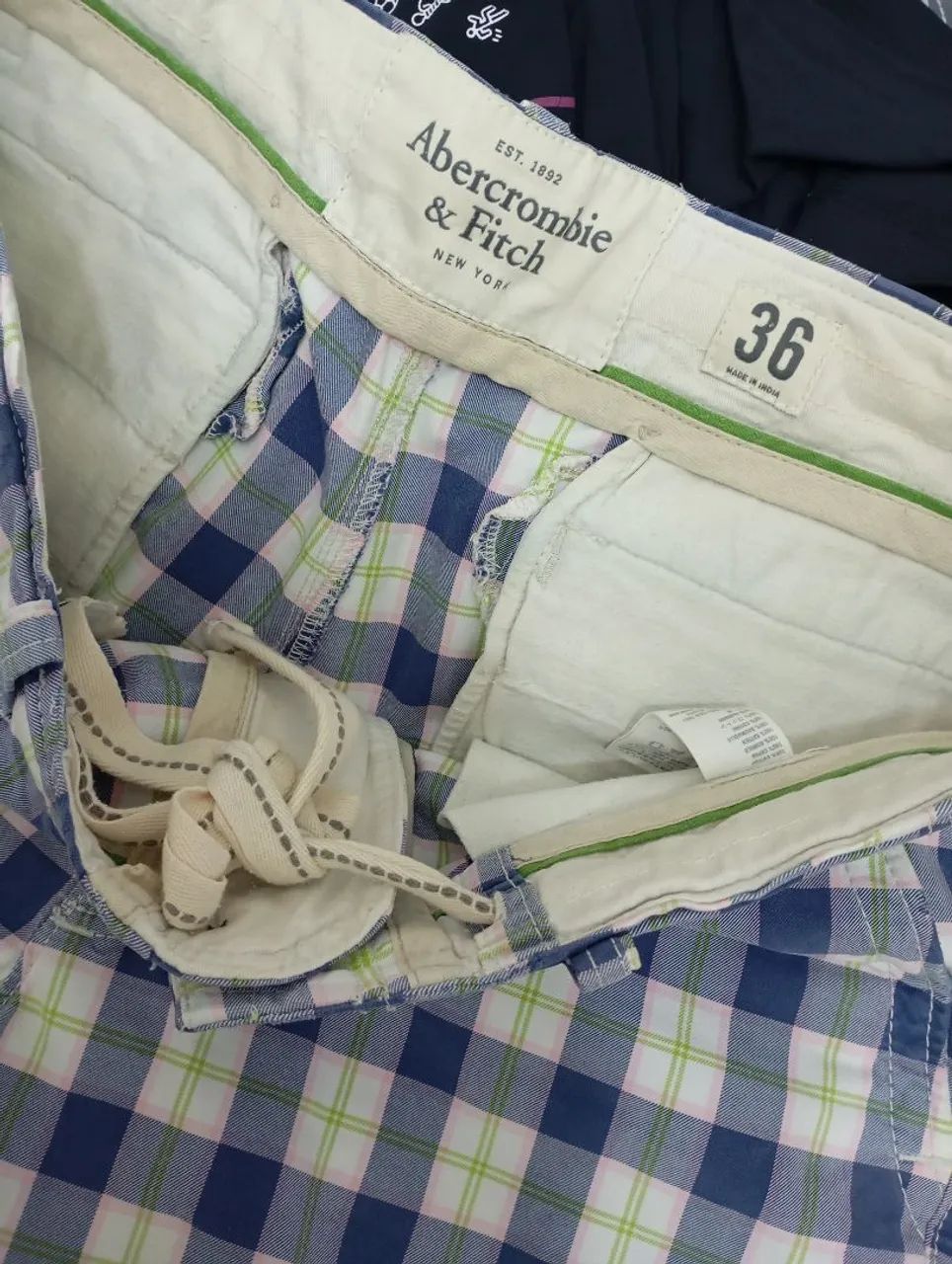 Bermuda masculina Abercrombie Vestem 48 - Foto 3