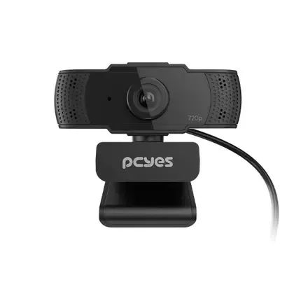 Webcam Pcyes Raza Hd-03 Hd 720P Com Microfone - Nova Lacrada Loja Coimbra Computadores - Foto 4