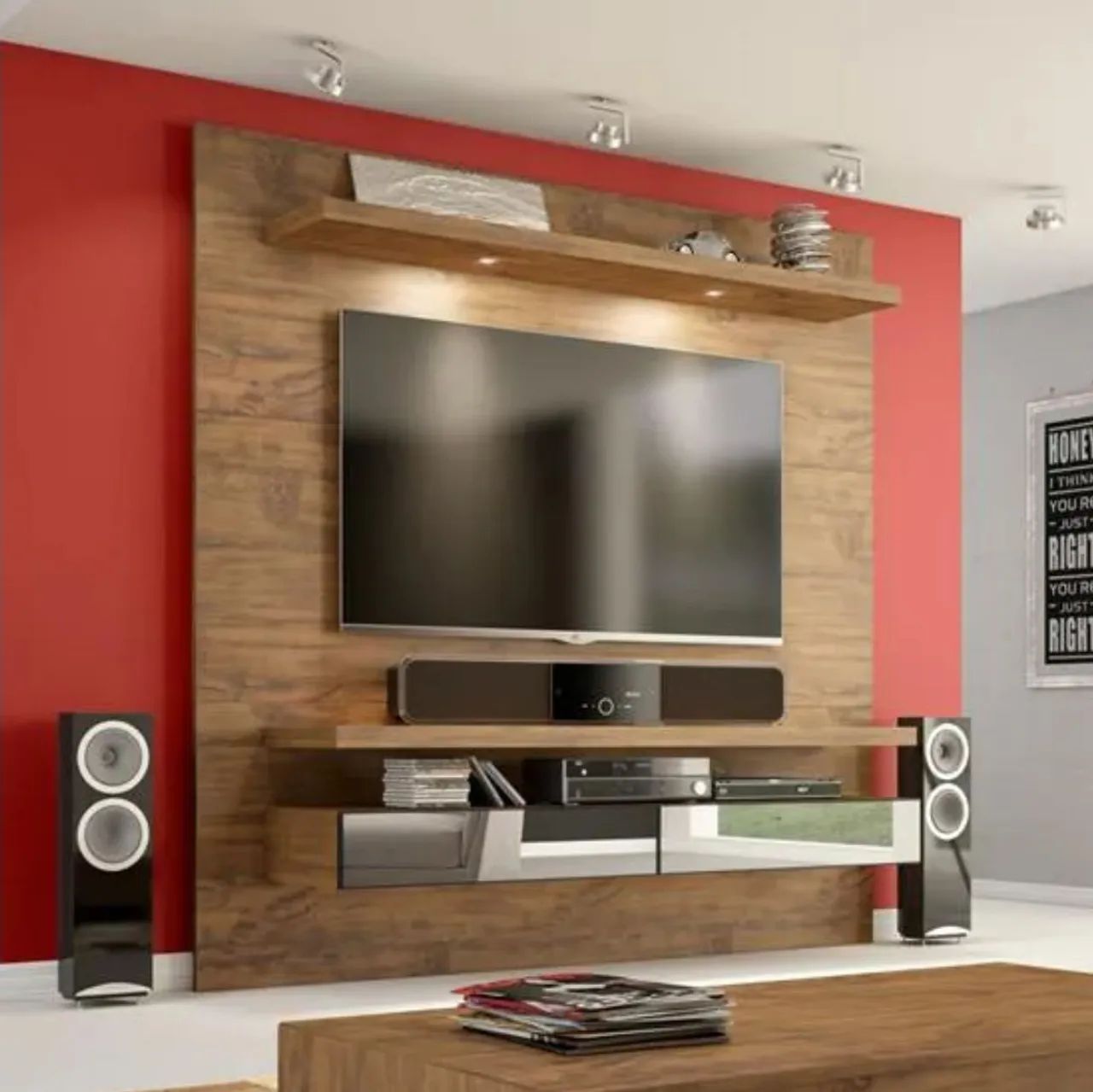 Painel para TV 180cm Dalla Costa - Foto 2
