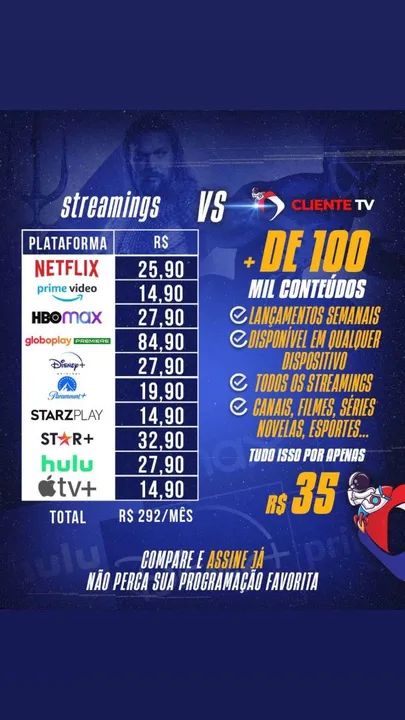 Melhor streaming do Brasil  - Foto 2