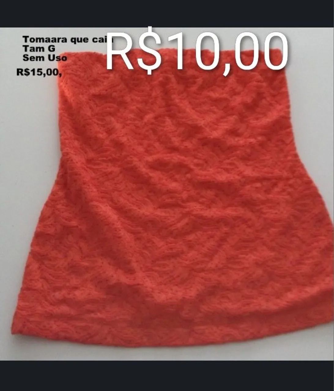 Lote com 4 peças roupa feminina 