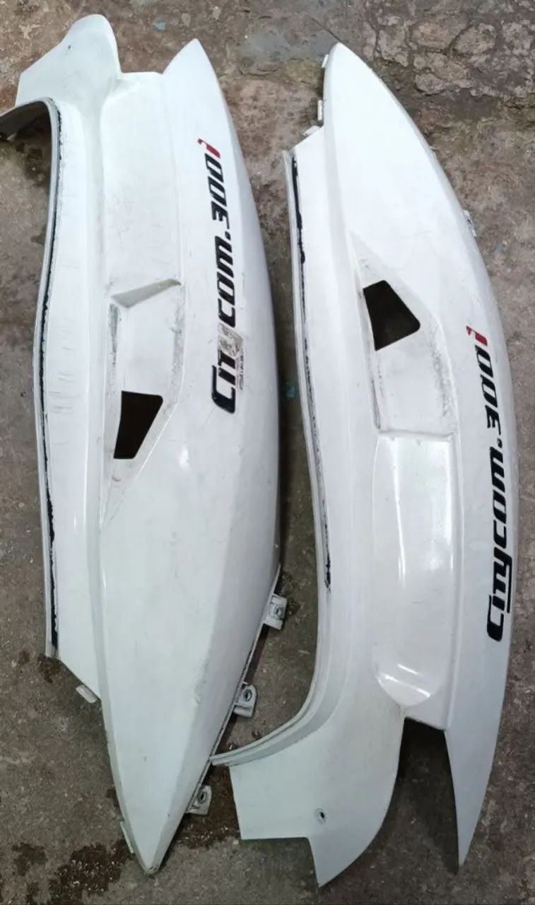 Par carenagens laterais dafra Citycom 300i 2013 - Foto 3