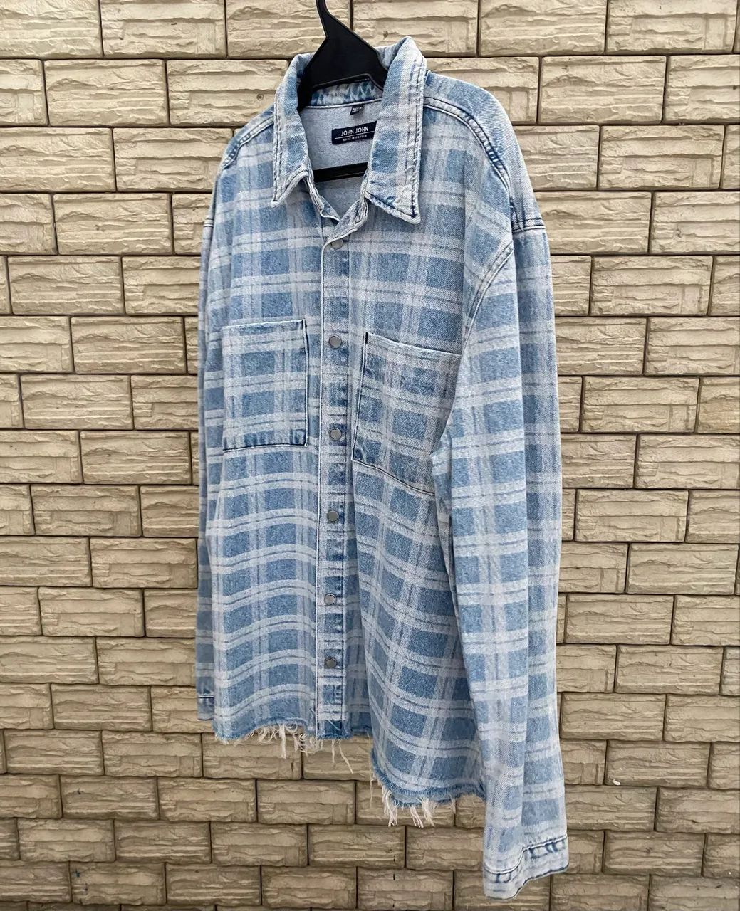 Camisa jeans flanela john john - Foto 5