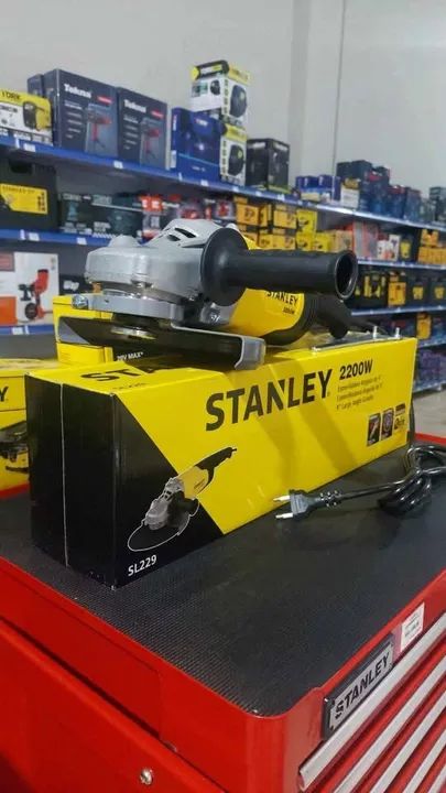 Esmerilhadeira Angular de 9" 2200w profissional - Stanley (Nova/Loja) - Foto 3