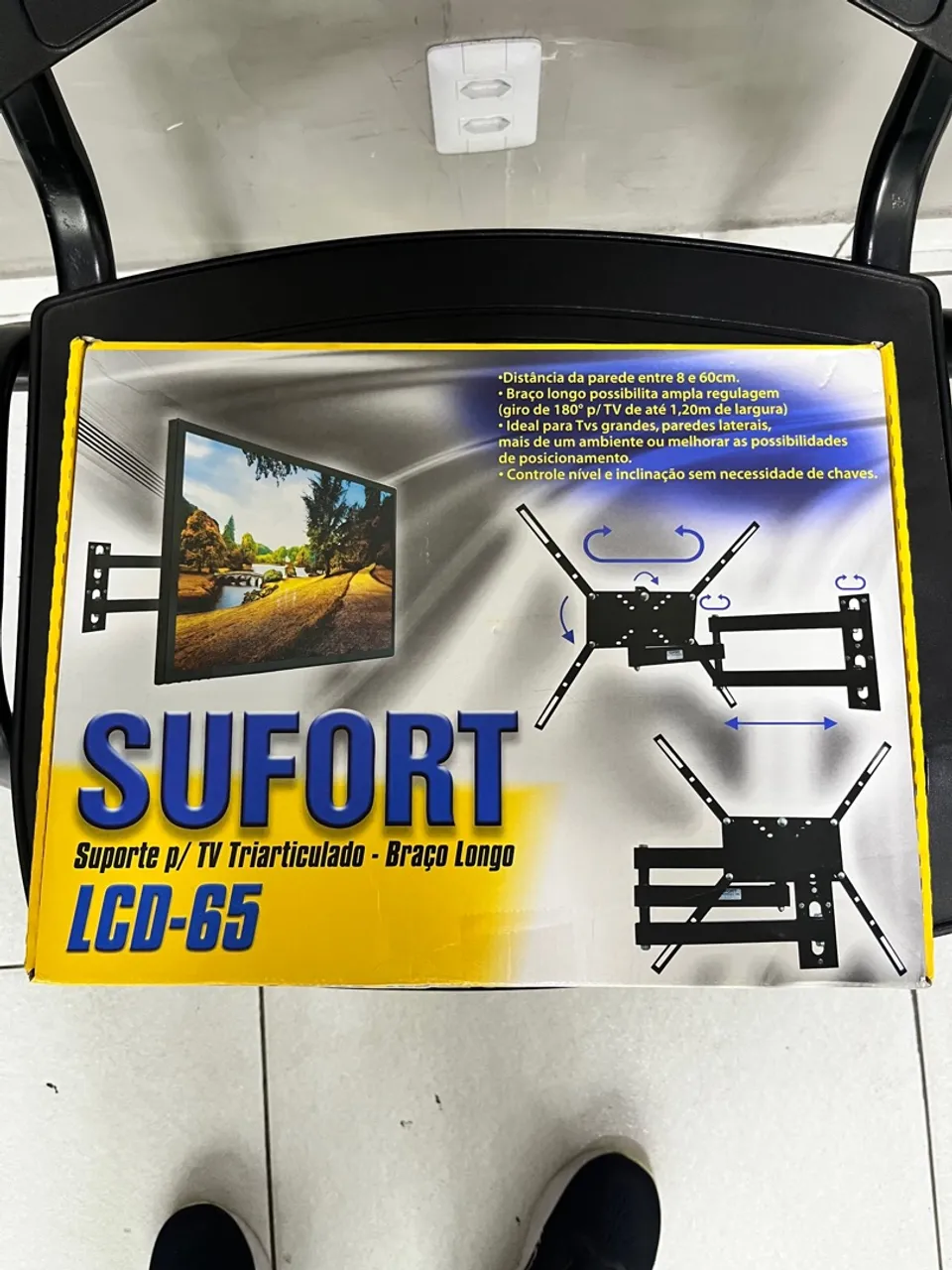 Suporte Articulado para TV SUFORT LCD-65