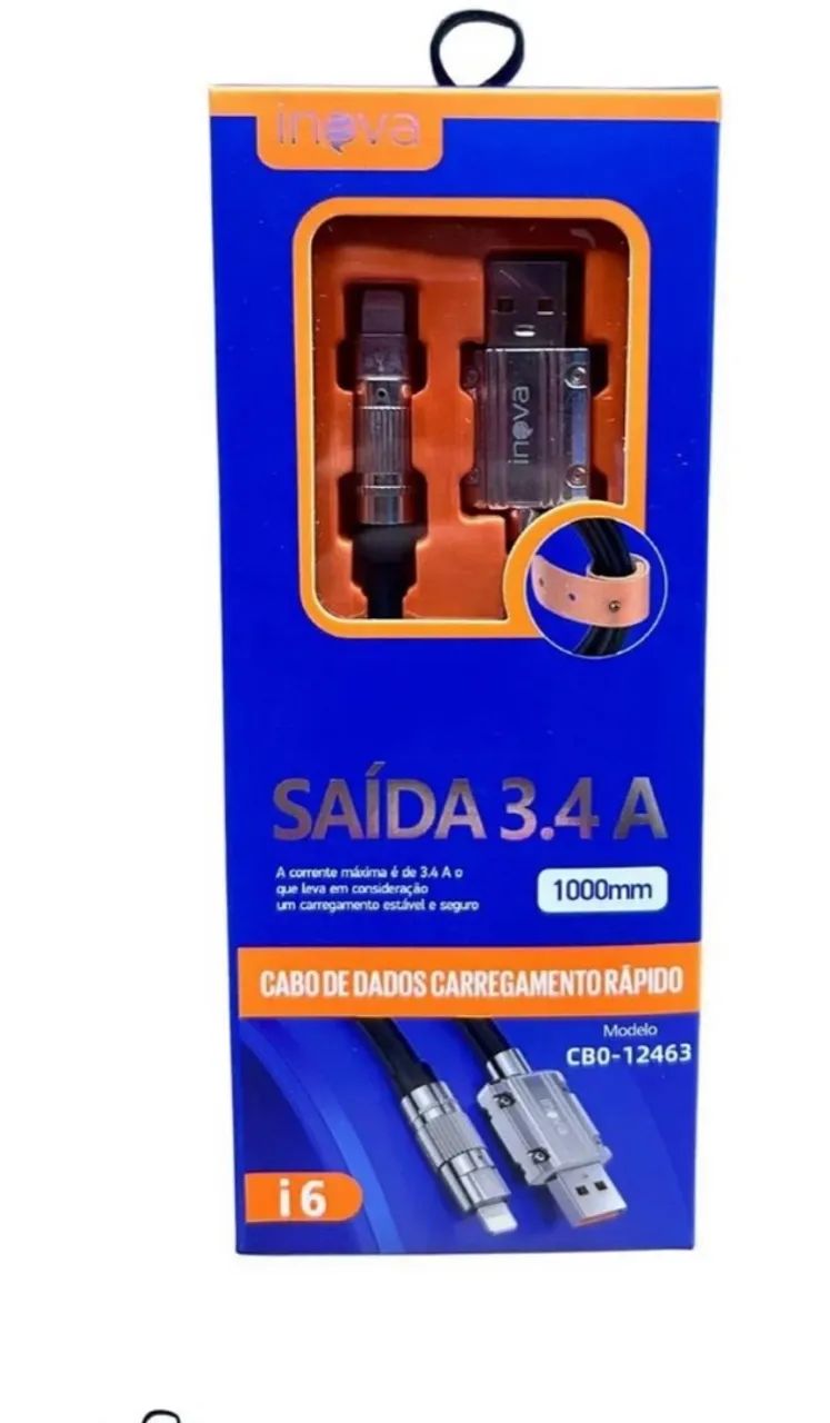 Cabo USB para iPhone 11 12 13 14 pro Max multimídia CarPlay - Foto 2