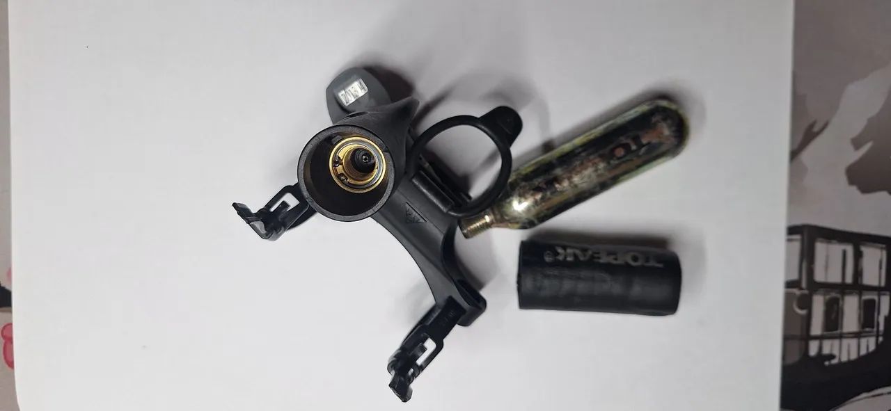 Bomba bike Topeak Co2 - Inflador de pneu - Foto 4