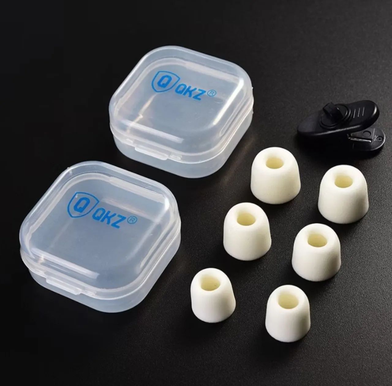 Kit  borrachas para fone de ouvido QKZ- NOVOS - Foto 4