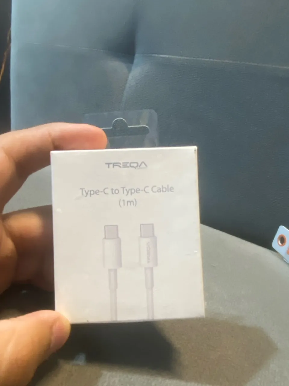 Cabo carregado tipo para tipo c