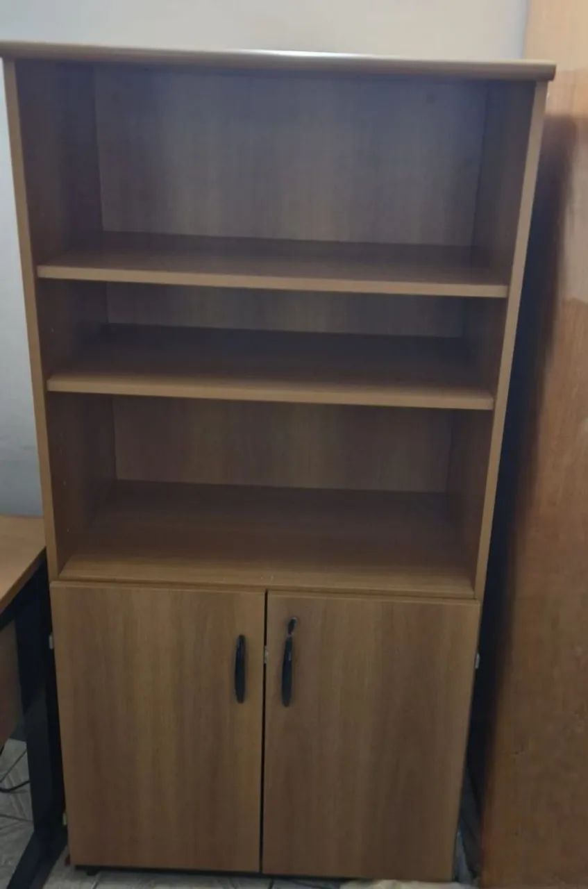 Armário de escritório com prateleiras