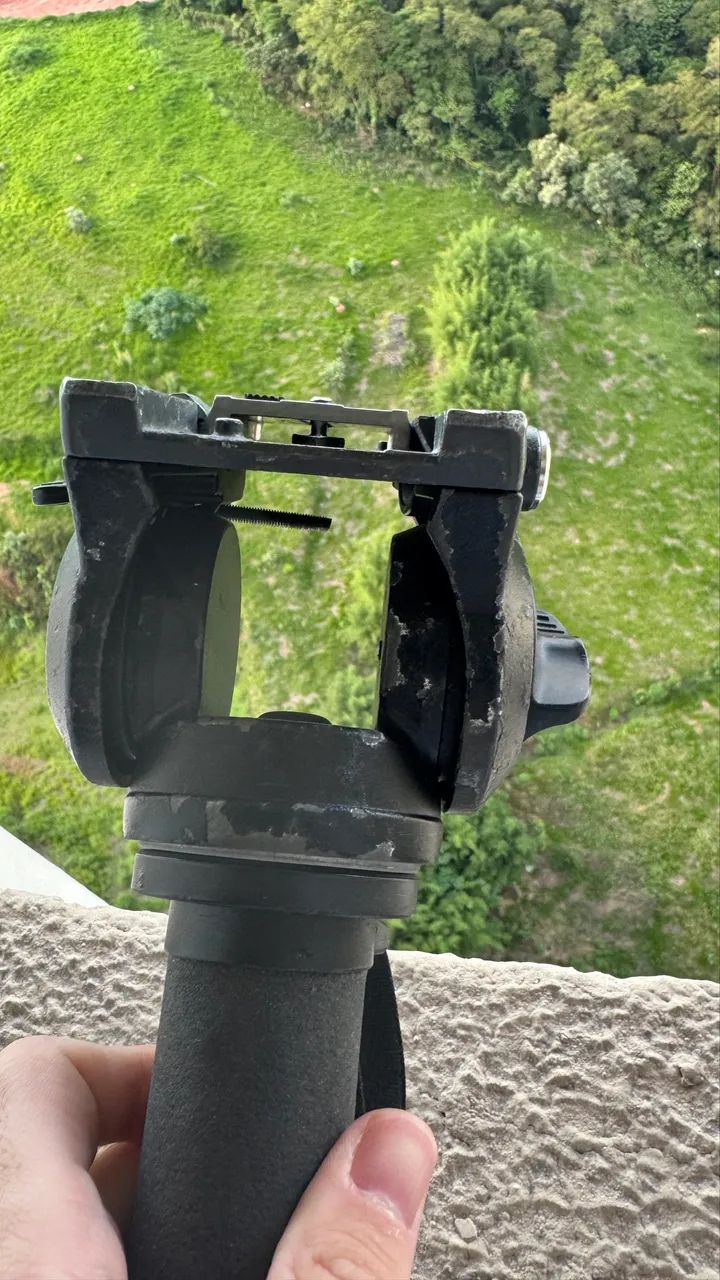 Monopé Hidráulico Manfrotto Mvm500A Profissional - Foto 3