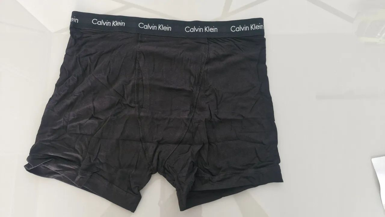 Kit underwear Calvin Klein - 3 peças - Icon e Cotton Stretch - Foto 5