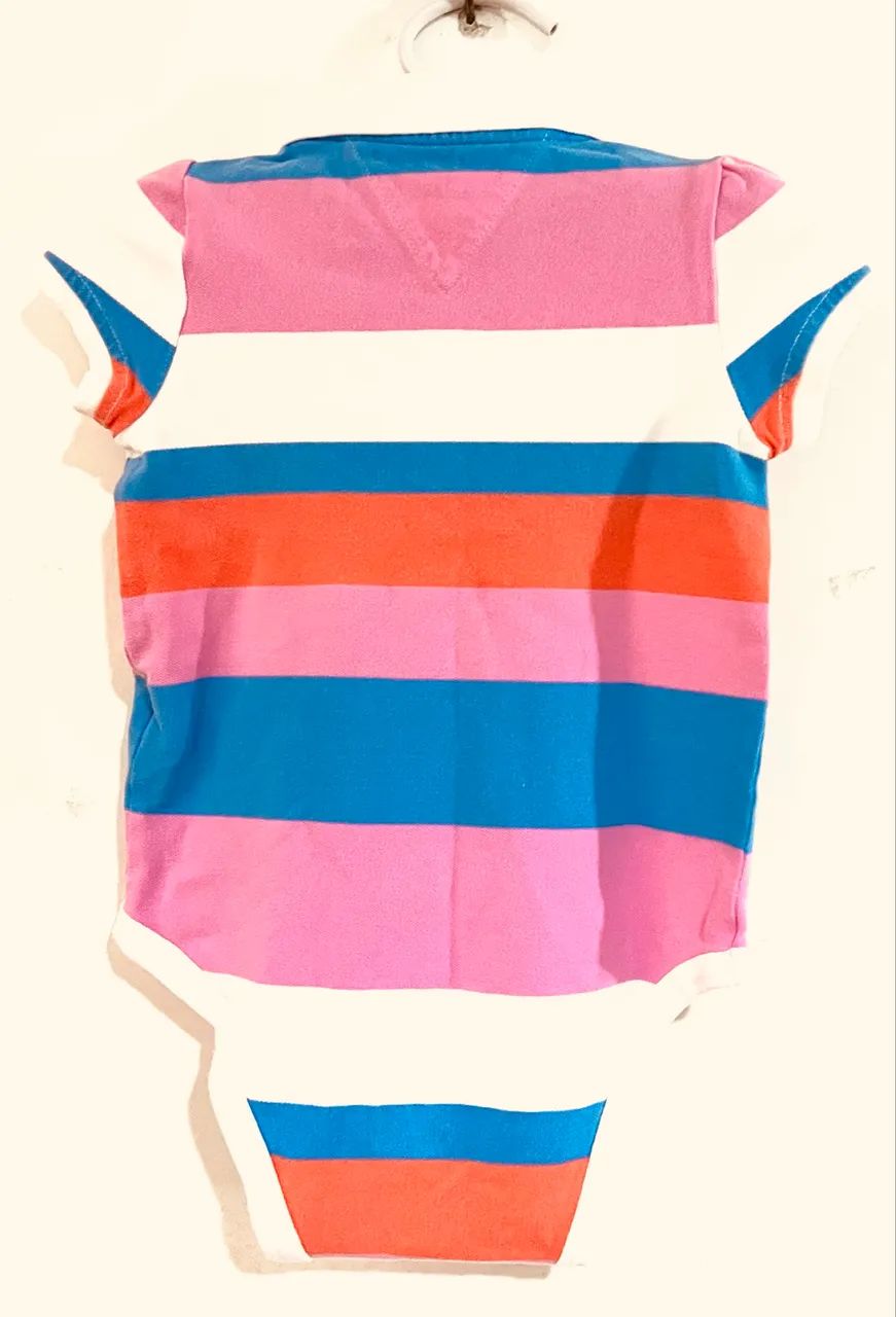 Body listrado Bebê tam 18 meses Tommy Hilfiger  - Foto 4