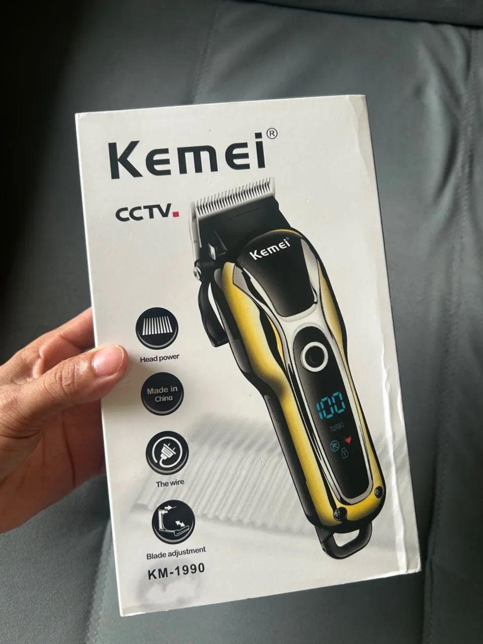 Máquina Kemei qualidade top  - Foto 3