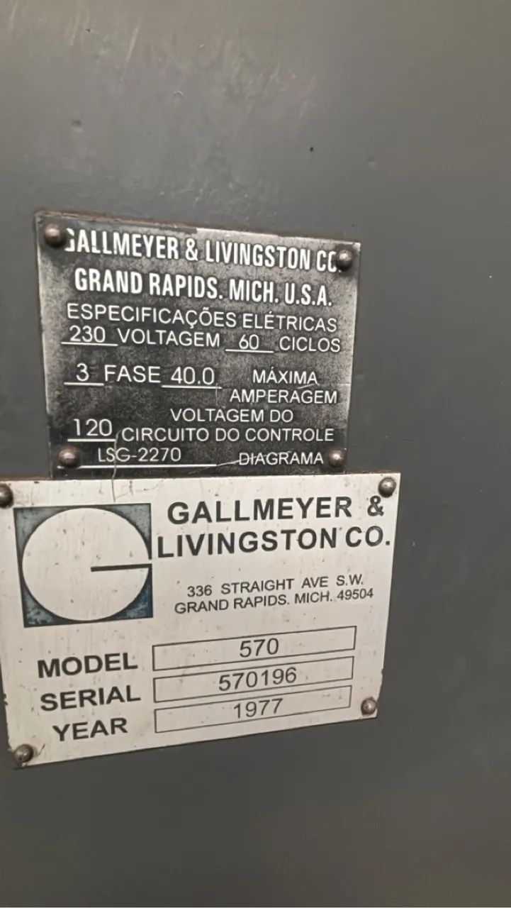 Retificadora Gallmeyer Mod. 570 - Foto 2