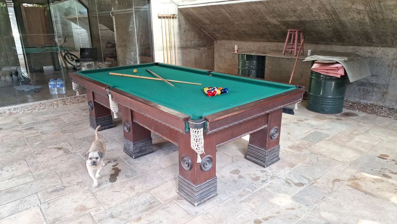 Mesa de bilhar grande usada - Foto 2
