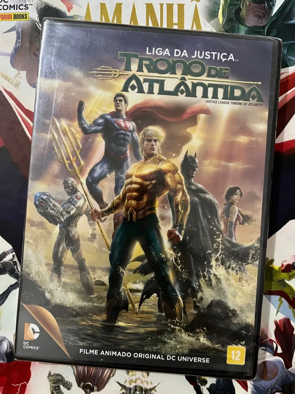 DVD Liga da Justiça: Trono de Atlântida