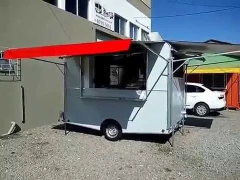 Trailers personalizados para Food Truck - Alta qualidade e durabilidade