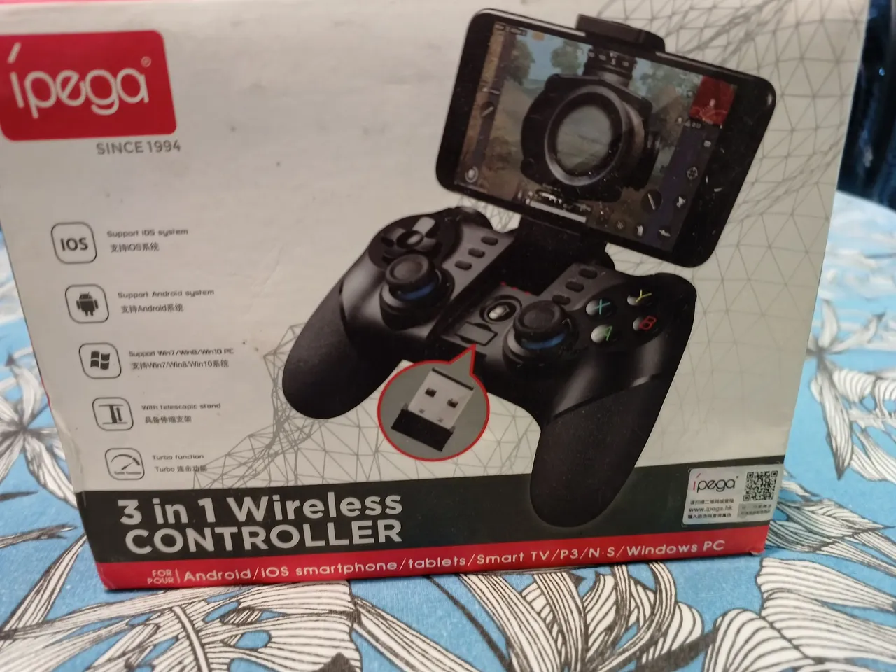 Controle 3 em 1 Wireless ipega