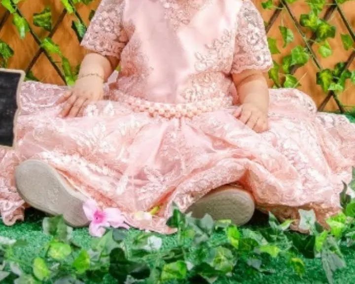 Vestido Infantil de Festa Luxo 1 ano  - Foto 4