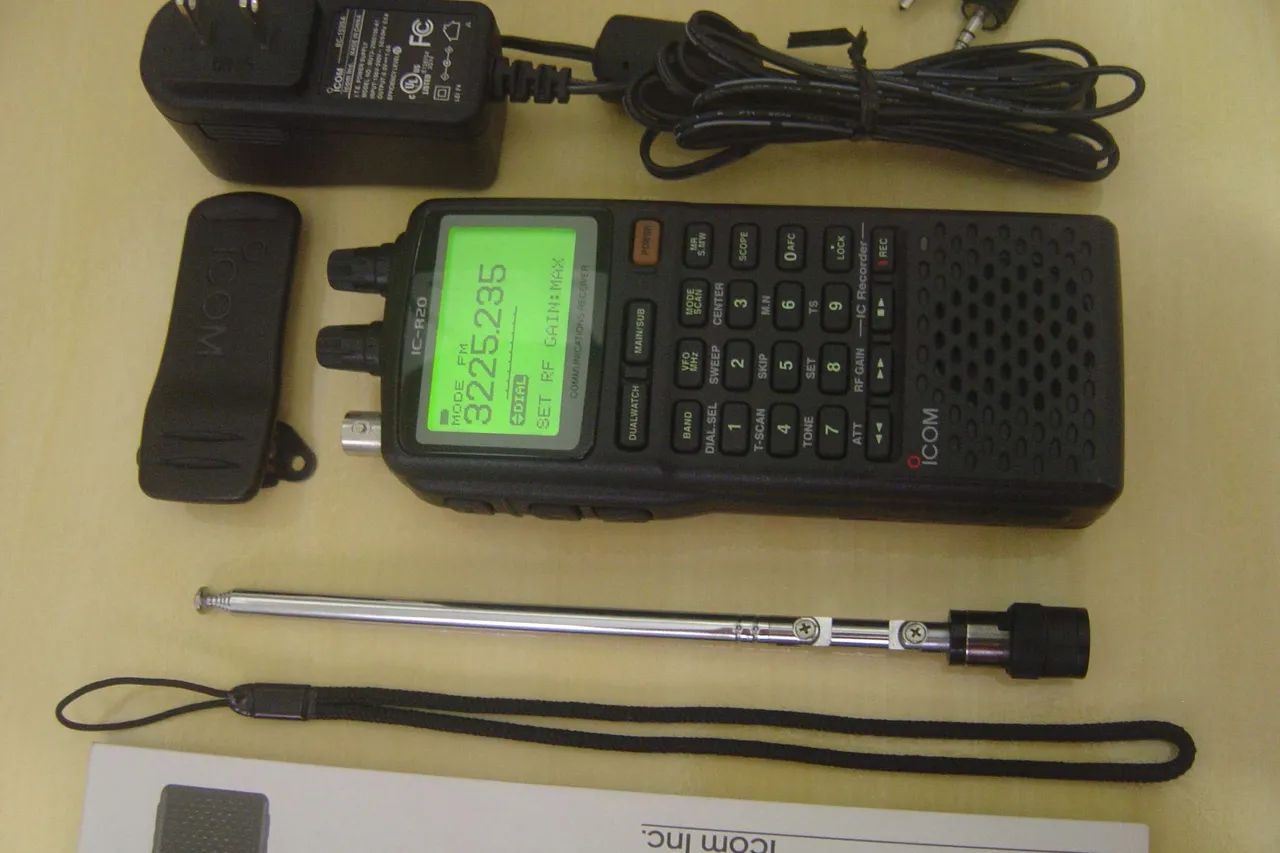 Rádio scanner Icom IC-R20  - Foto 4