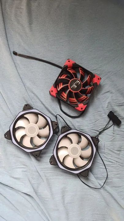 3 Fans de PC 