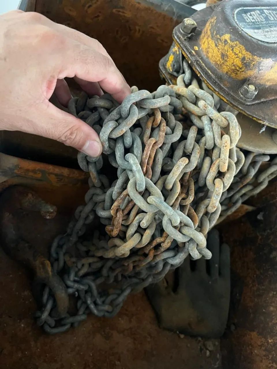 Talha de corrente Berg Steel 3t - Foto 3