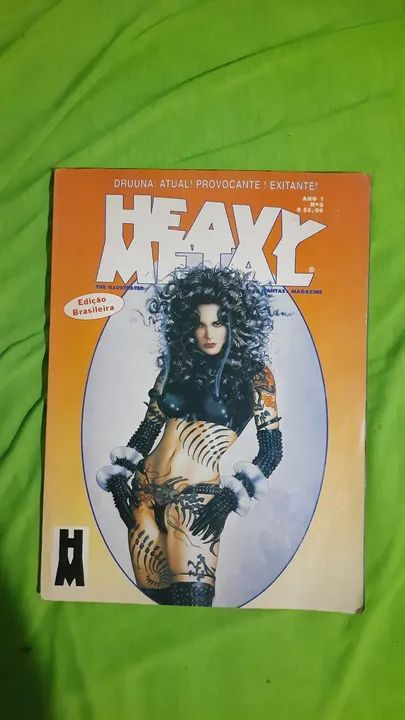Revista heavy metal n2 anos 90 
